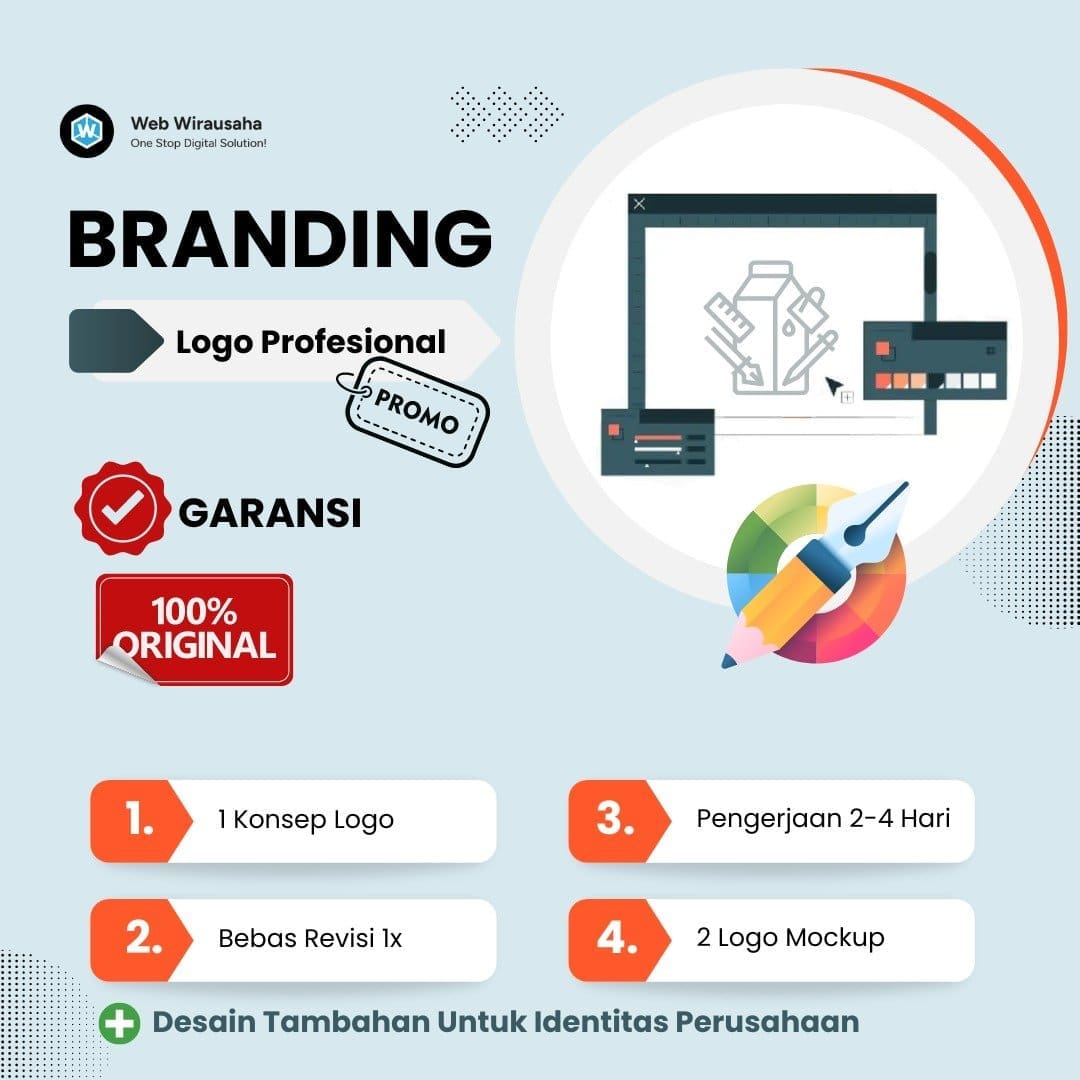 Jasa Desain Logo (Paket Promo)