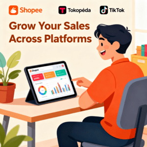 Jasa Kelola Marketplace Shopee Tokopedia TikTok