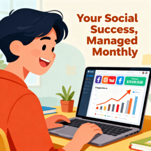 Jasa Kelola Sosial Media Bulanan Profesional